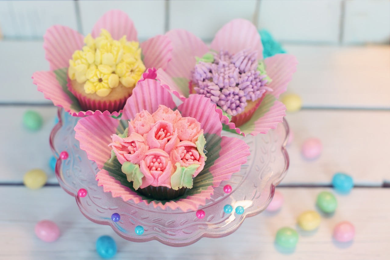 Muffins dekorieren - Ideen zum Cupcakes verzieren