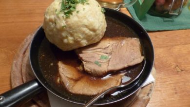 Svíčková s knedlikem / Tschechischer Rinderbraten