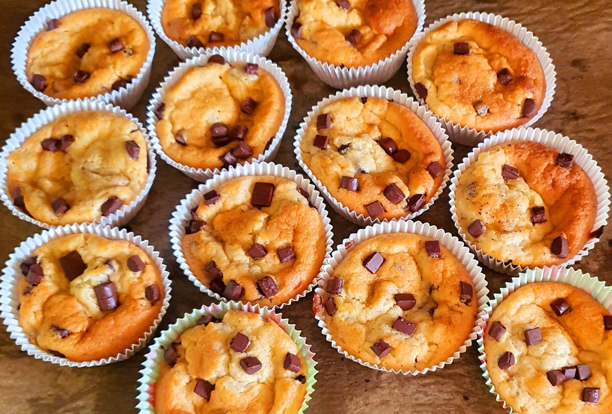 Muffins mit Schokostückchen - Das einfach lecker Rezept