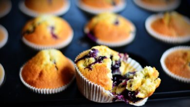 Saftig und weiche Blaubeermuffins - Das schnell & einfach Rezept