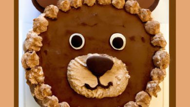 Teddybär-Kuchen