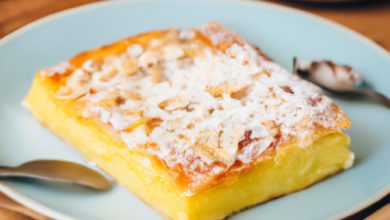 Mandarinenkuchen vom Blech - Einfach leckerer Obstkuchen