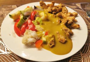 Hähnchen Curry schnelles und leckeres Rezept und einfaches Mittagessen