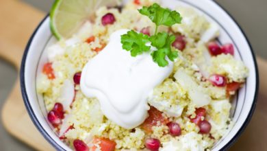 Gesundes Mittagessen nur in 5 Minuten zum Abnehmen