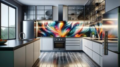 Küchenrückwand - Optisches Highlight auf Höhe der Arbeitsplatte
