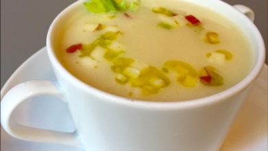 Sellerie Apfel Suppe