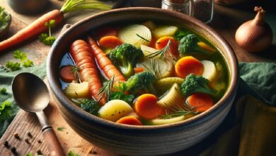 Gemüsesuppe im Thermomix - Rezept einfach lecker & schnell