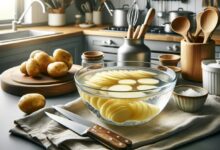 Einfache Tipps zum Entfernen von Stärke aus Kartoffeln