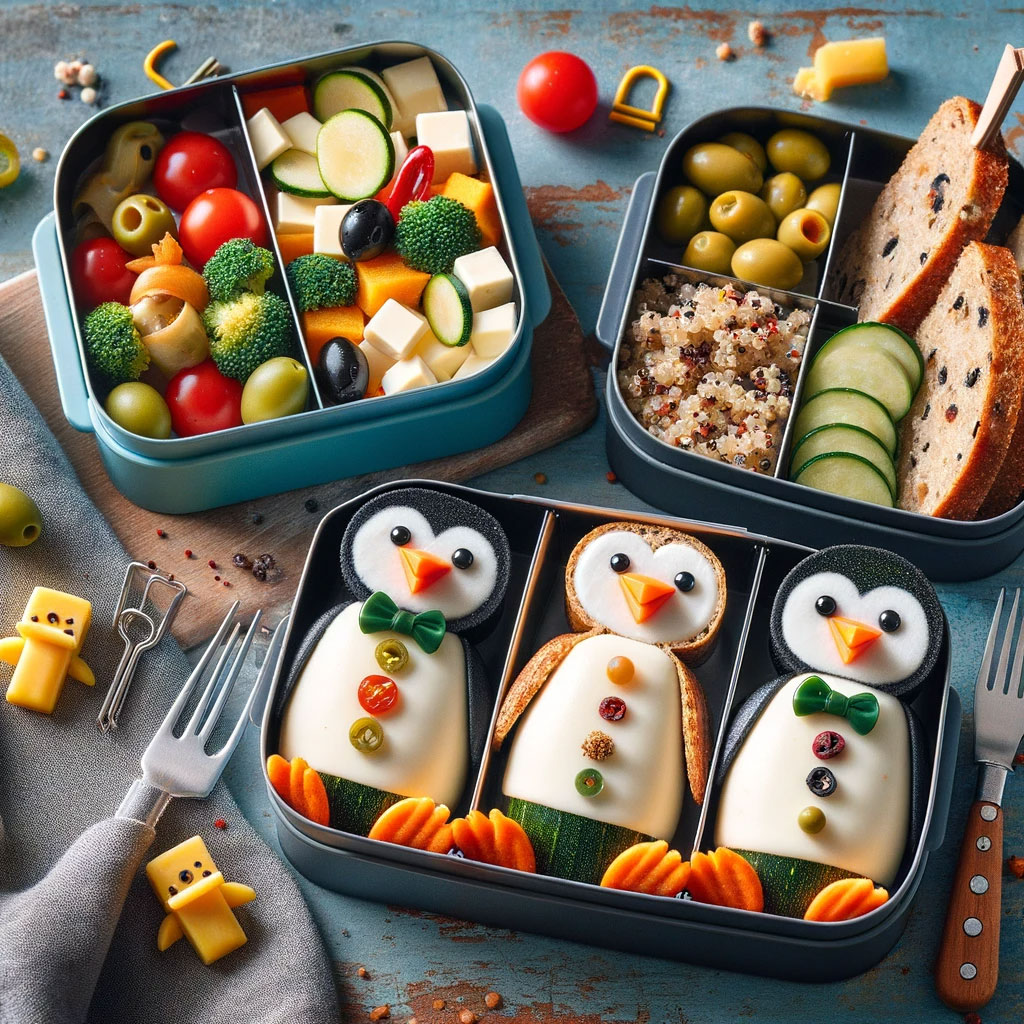 Für Kinder 3x kaltes Mittagessen für den Kindergarten selbst zubereiten