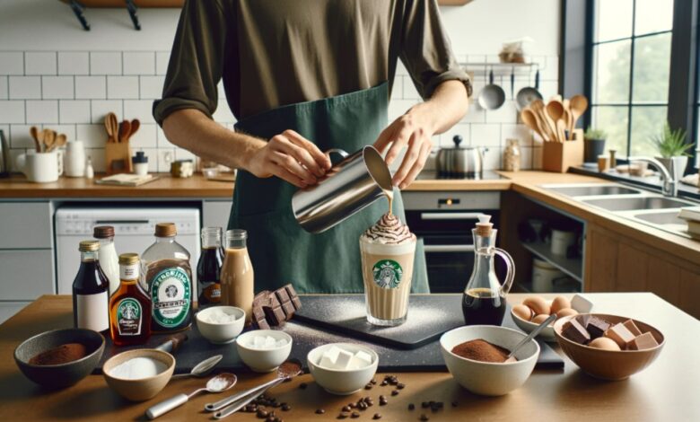 Köstliches Starbucks Frappuccino Rezept - So geht's
