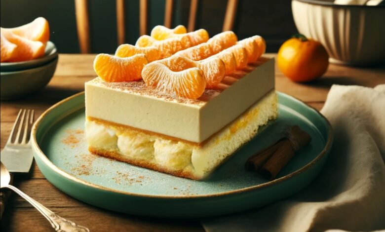 Fantakuchen ohne Backen mit Löffelbiskuit - einfach &amp; schnell