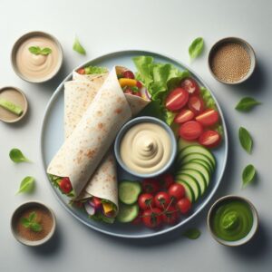Dressing für Wraps schnell selbst gemacht mit einfachen Rezept