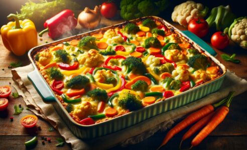 Gesunder Gemüseauflauf – Das einfach und schnell Ofen Rezept