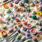BOZILY 123-teiliges Essbares Tortendeko-Set – Blumen, Blätter & Schmetterlinge Für Kuchen & Cupcakes