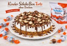 Kinder SchokoBon Torte ohne backen