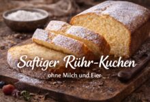 Saftiger Rühr-Kuchen ohne Milch und Eier