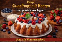 Gugelhupf mit Beeren und Joghurt