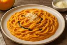 Kuerbis Pasta vegetarisches Thermomix Rezept