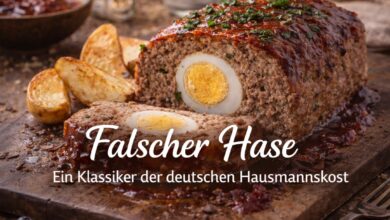 Falscher Hase – Hausmannskost Hackbraten Rezept Falscher Hase – Hausmannskost Hackbraten Rezept