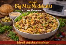 Big Mac Nudelsalat Rezept aus dem Thermomix – Schulkinder lieben ihn