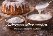 Zuckerguss selber machen – Das Grundrezept mit 2 Zutaten Zuckerguss selber machen – Das Grundrezept mit 2 Zutaten