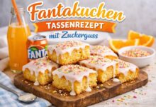 Fantakuchen Tassenrezept mit Zuckerguß: Der saftige Klassiker Fantakuchen Tassenrezept mit Zuckerguß: Der saftige Klassiker