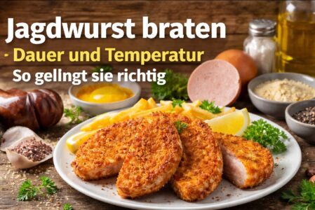Jagdwurst braten – Dauer und Temperatur – So gelingt sie richtig