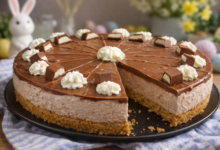 Kinderriegel-Torte ohne Backen