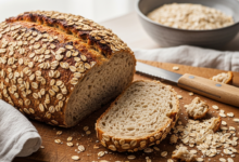 Rezept für knusprig leckeres Hafer-Brot, ohne Aufwand selbst gebacken