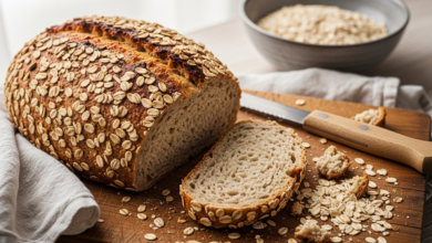 Rezept für knusprig leckeres Hafer-Brot, ohne Aufwand selbst gebacken