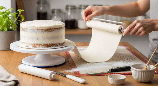 Torte mit Fondant überziehen – So geht es einfach und schnell