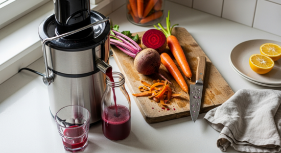 Rote Bete Saft selber machen - gesund und immunstärkend