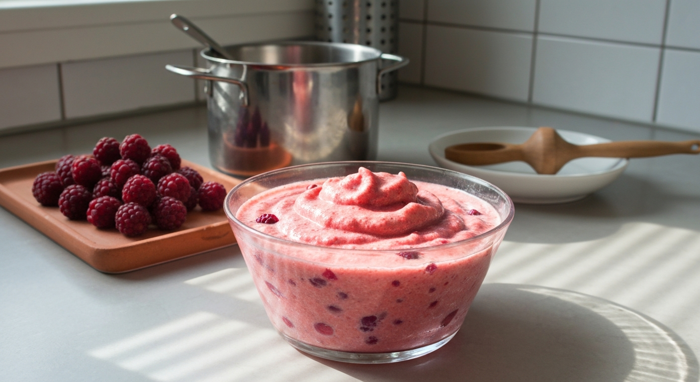 Erdbeer Softeis aus dem Thermomix® TM5 traumhaft lecker