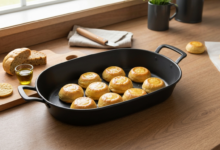 Croutons selber machen in der Pfanne mit wenigen Handgriffen