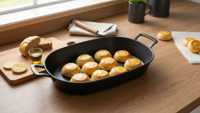 Croutons selber machen in der Pfanne mit wenigen Handgriffen