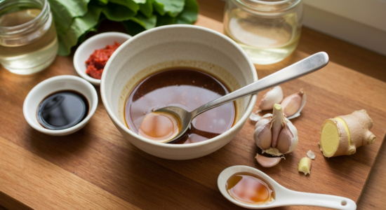 Dressing ohne Öl selber machen mit einfachen Rezept