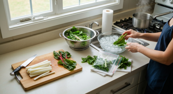 So kann man Mangold einfrieren – Tipps und Tricks