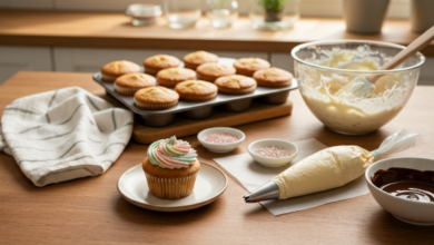 Muffins dekorieren - Ideen zum Cupcakes verzieren