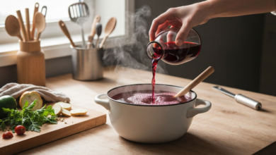 Mit Wein richtig ablöschen: Darauf sollten Sie achten