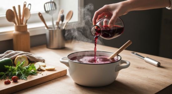 Mit Wein richtig ablöschen: Darauf sollten Sie achten