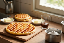 Backrezept - Waffeln mit Buttermilch