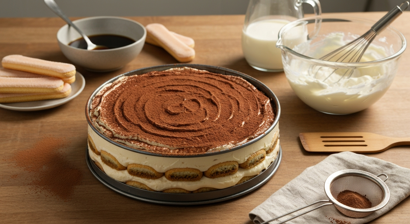 10 Minuten Tiramisu - schnell & einfach ohne Alkohol