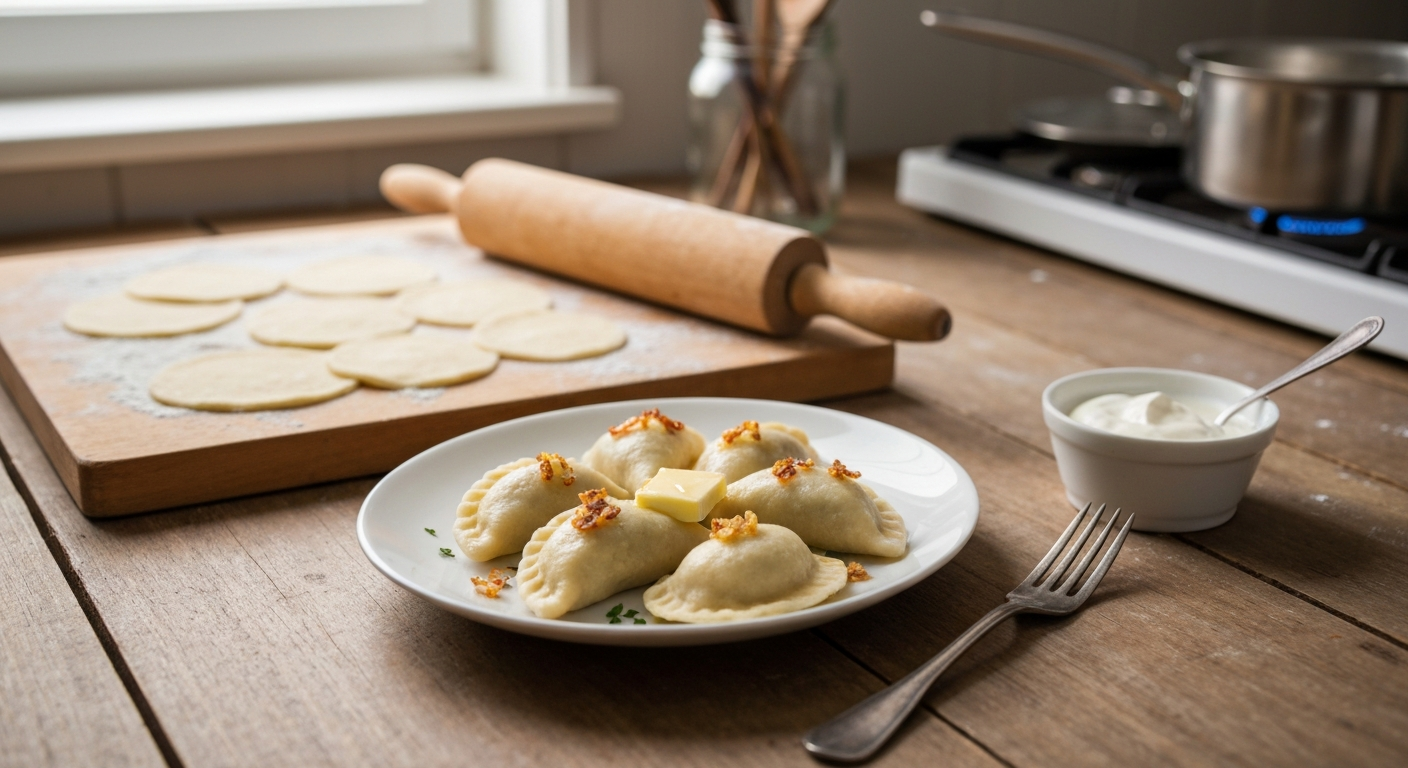 Wareniki Rezept - Himmlische Teigtaschen mit Kartoffeln