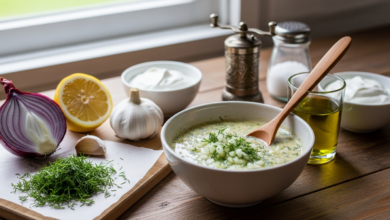 Dressing Sylter Art - Rezept für das beliebte Salatdressing