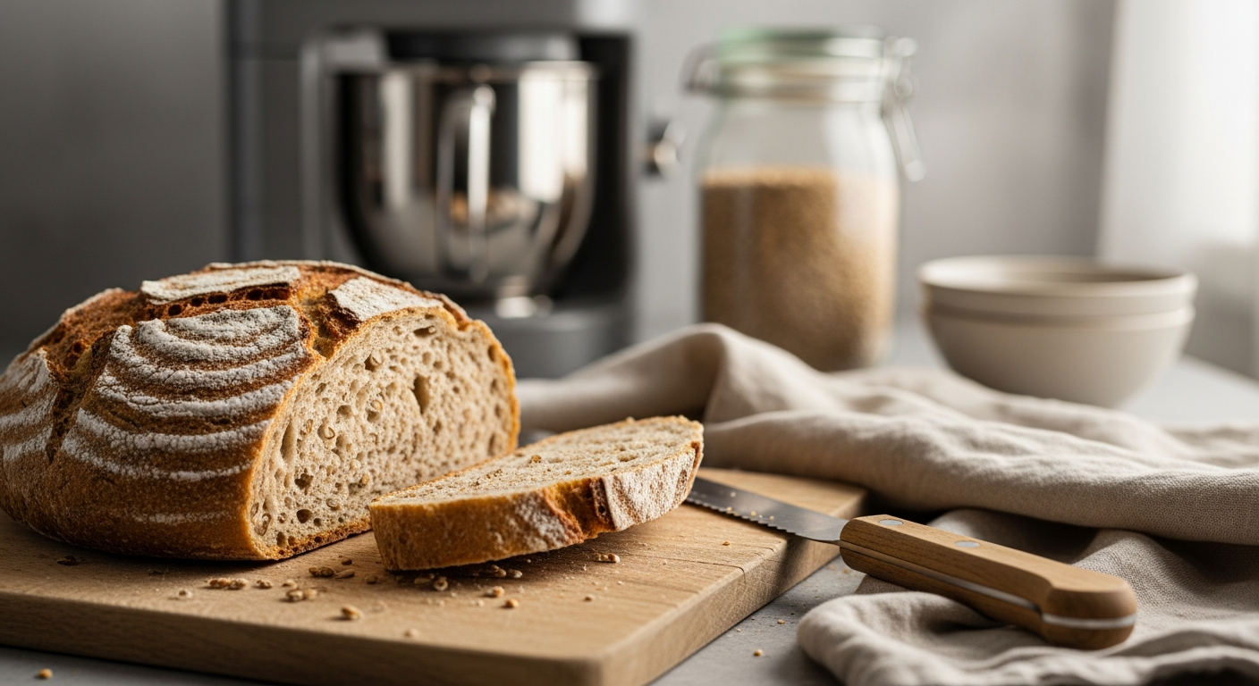 Das schnellste Vollkornbrot der Welt aus dem Thermomix