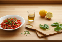 Dressing für Linsensalat - Rezept mit Zutaten und Zubereitung