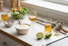 Dressing für mexikanischen Salat - Zutaten und Zubereitung