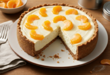 Käsekuchen mit Mandarinen - Faule Weiber Kuchen Rezept