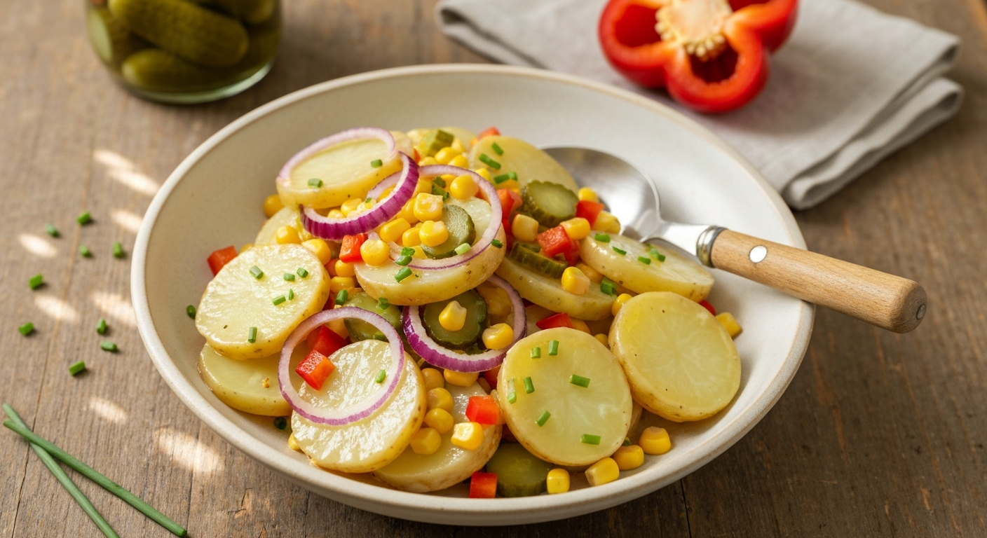 Der weltbeste Kartoffelsalat - Rezept für die perfekte Grillbeilage