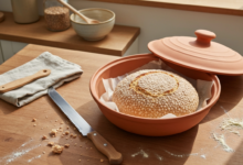 Brot backen im Römertopf - Rezept backen wie ein Profi